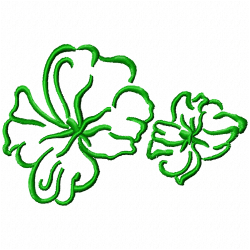Flowers And Tree Embroidery Design 9 Flowers And Tree Embroidery Design 9